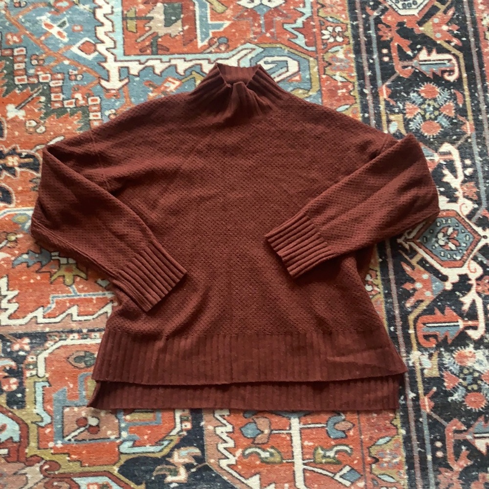 Everlane waffle cashmere sweater